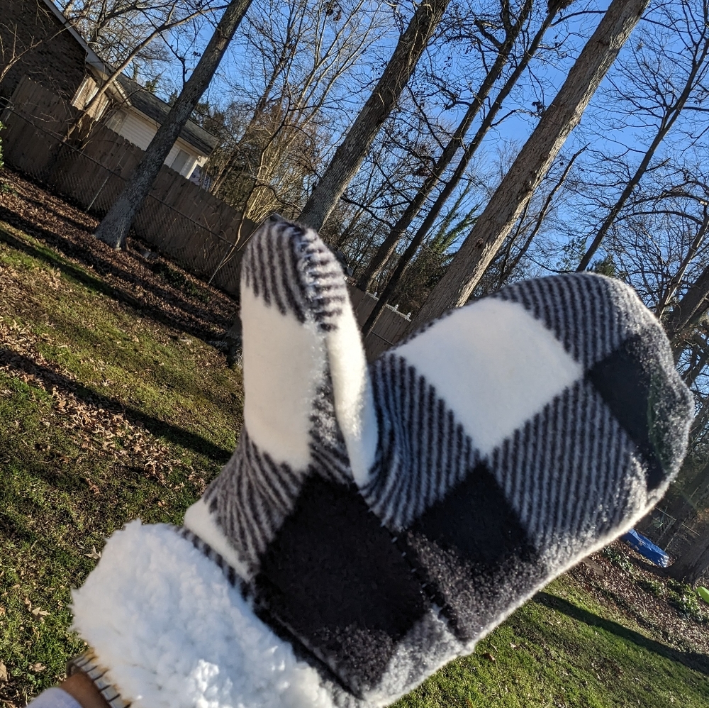 Hand made mittens